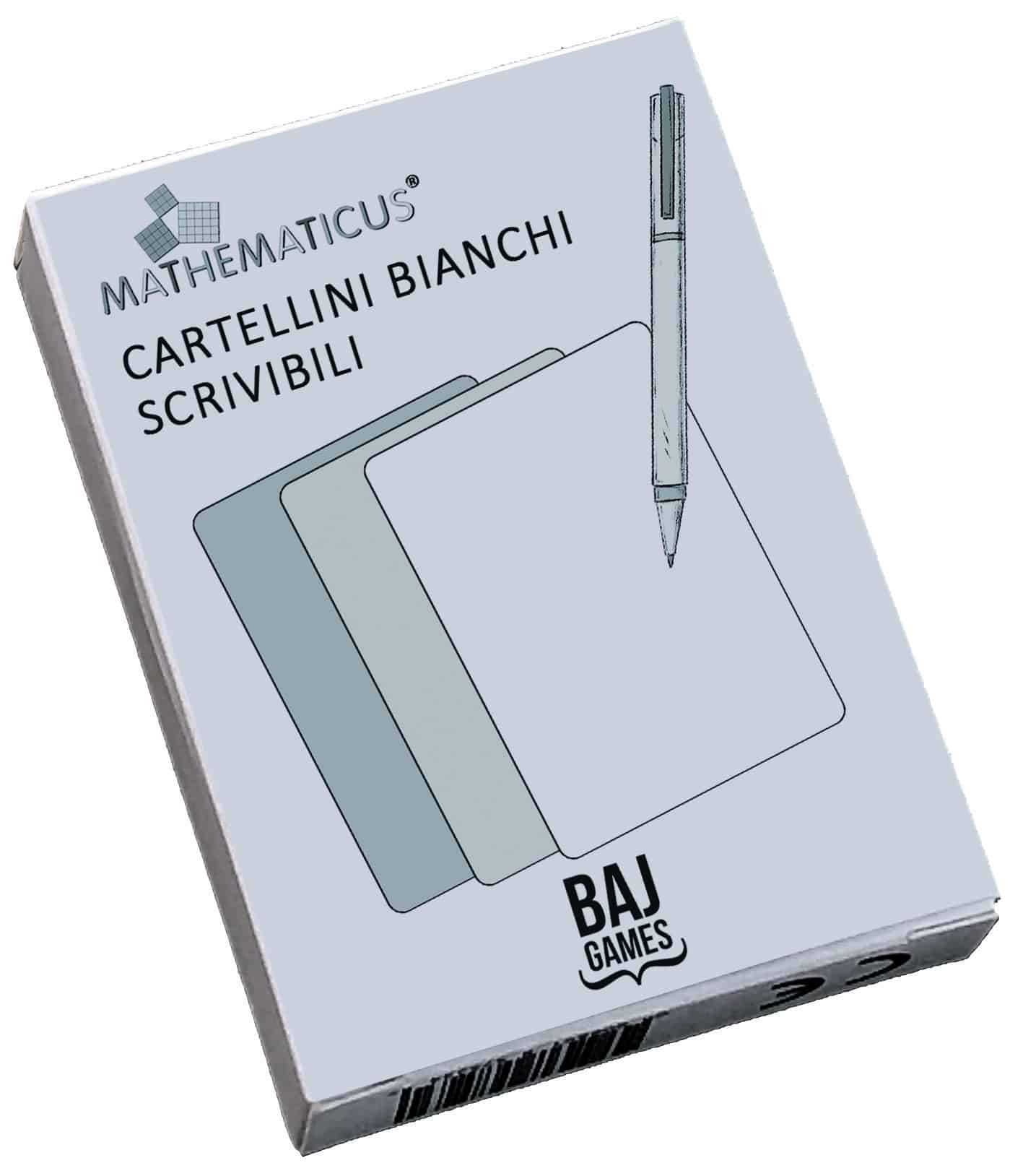 Mathematicus - Cartellini bianchi da personalizzare
