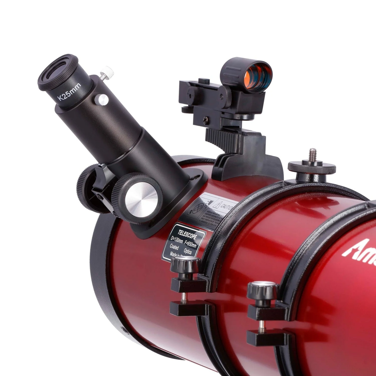 AmScope - Telescopio Reflector EQ con montatura equatoriale - Image 3