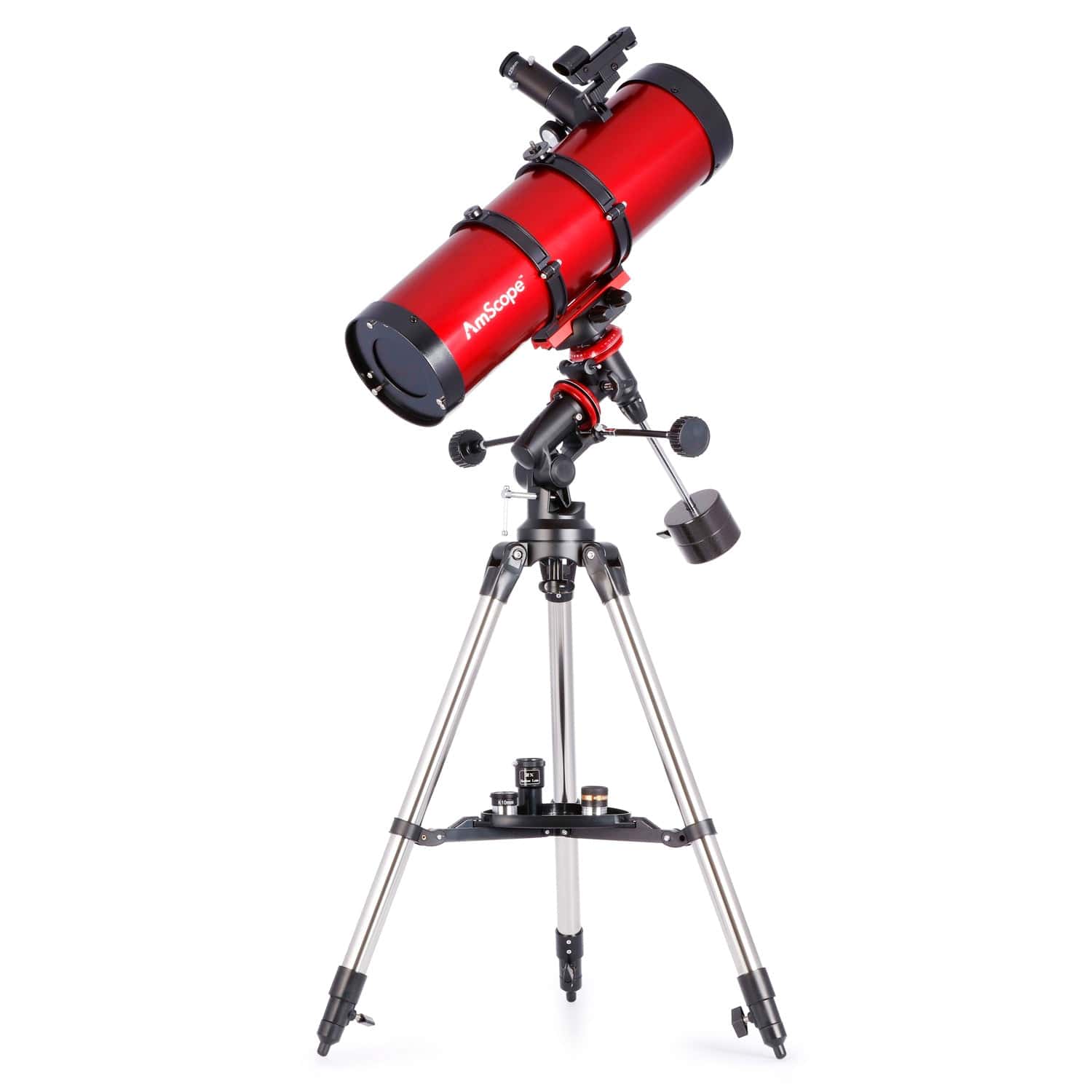 AmScope - Telescopio Reflector EQ con montatura equatoriale - Image 4