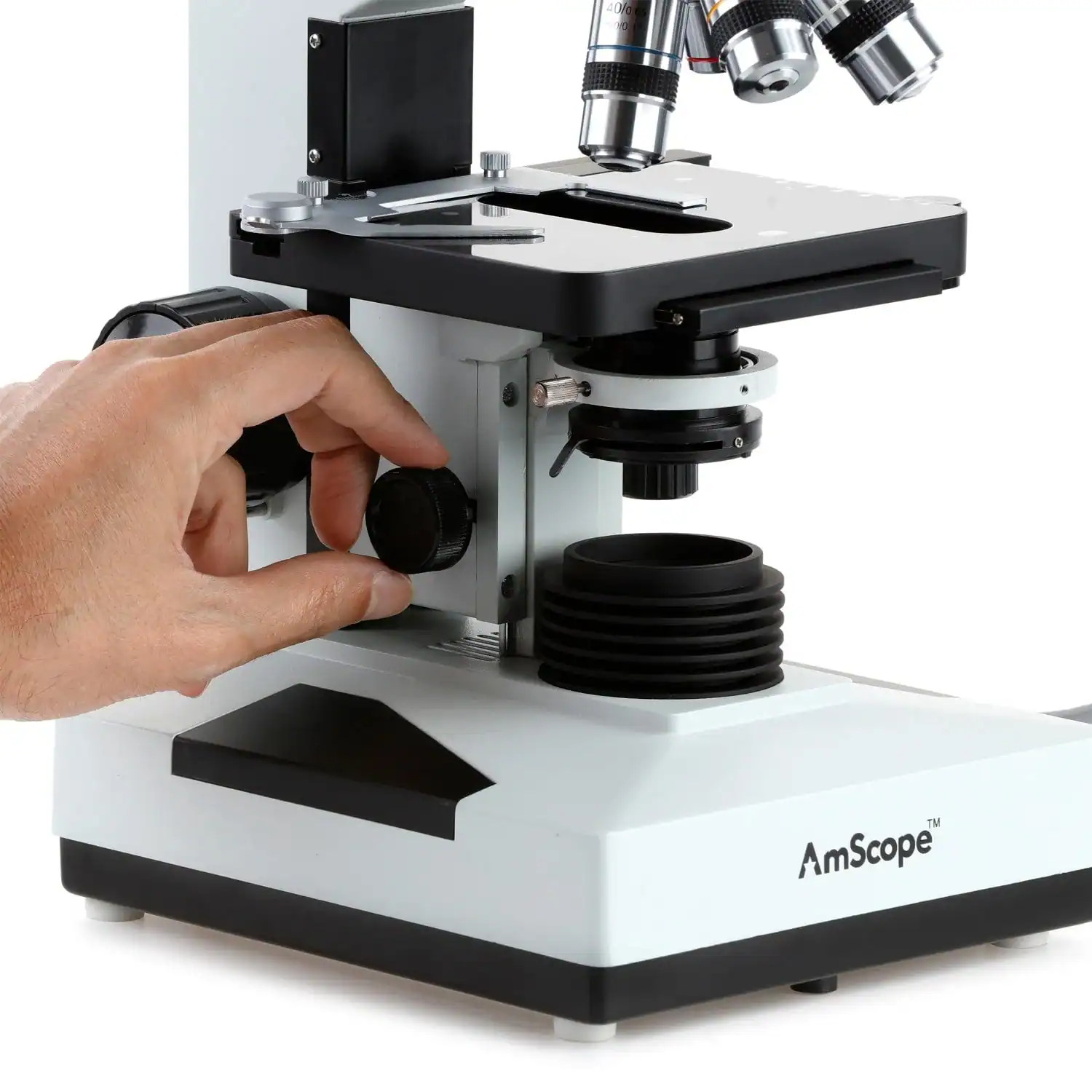AmScope - Microscopio binoculare composto professionale - Image 2
