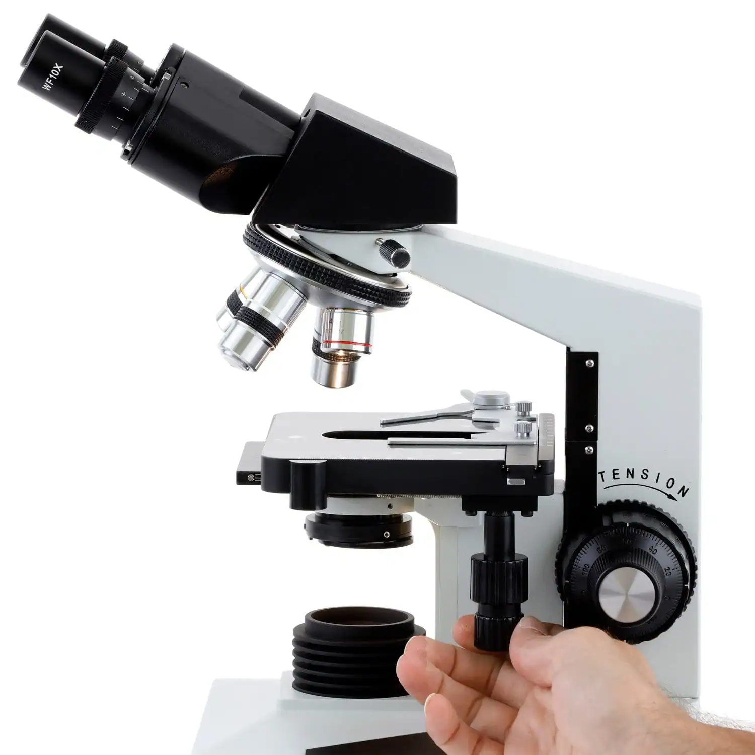 AmScope - Microscopio binoculare composto professionale - Image 4