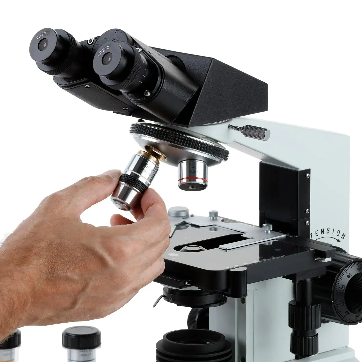 AmScope - Microscopio binoculare composto professionale - Image 5