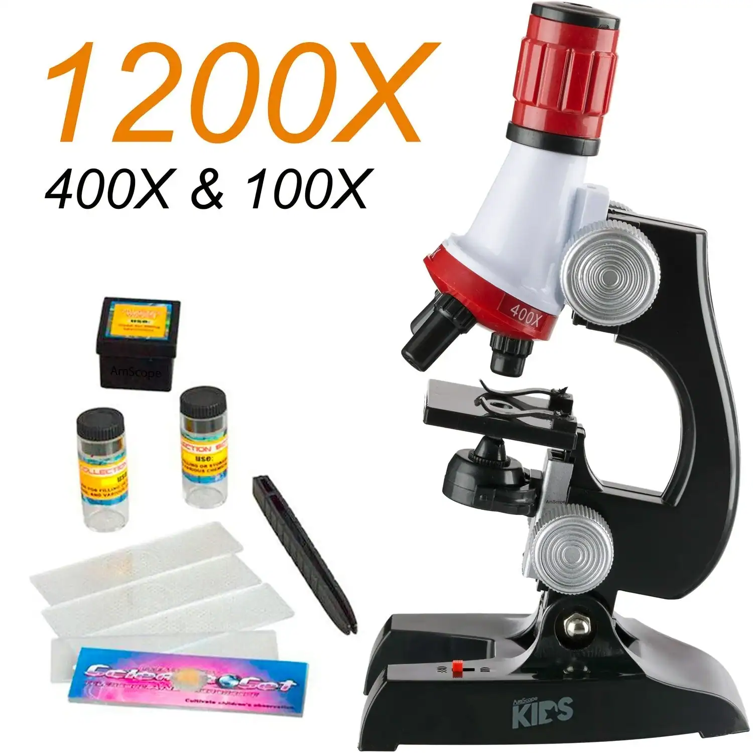 Am Scope - Set di microscopi composti per principianti