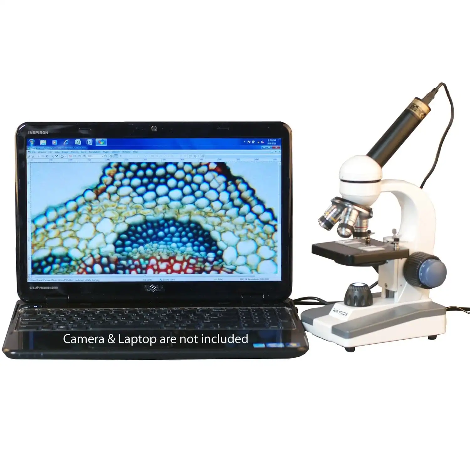 AmScope - Microscopio monoculare portatile a LED - Image 6