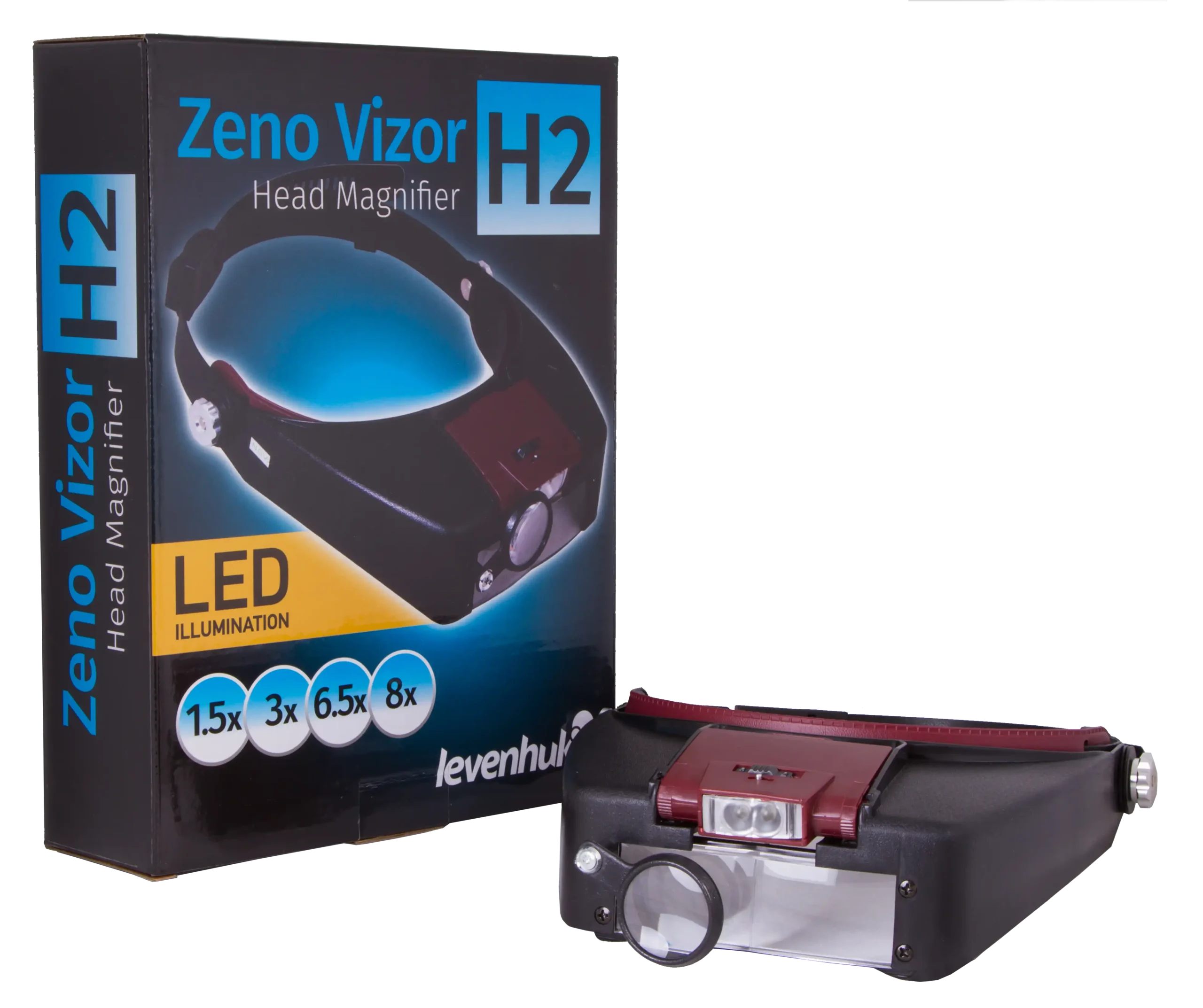 Lente d’ingrandimento frontale Levenhuk Zeno Vizor H2 - immagine 3