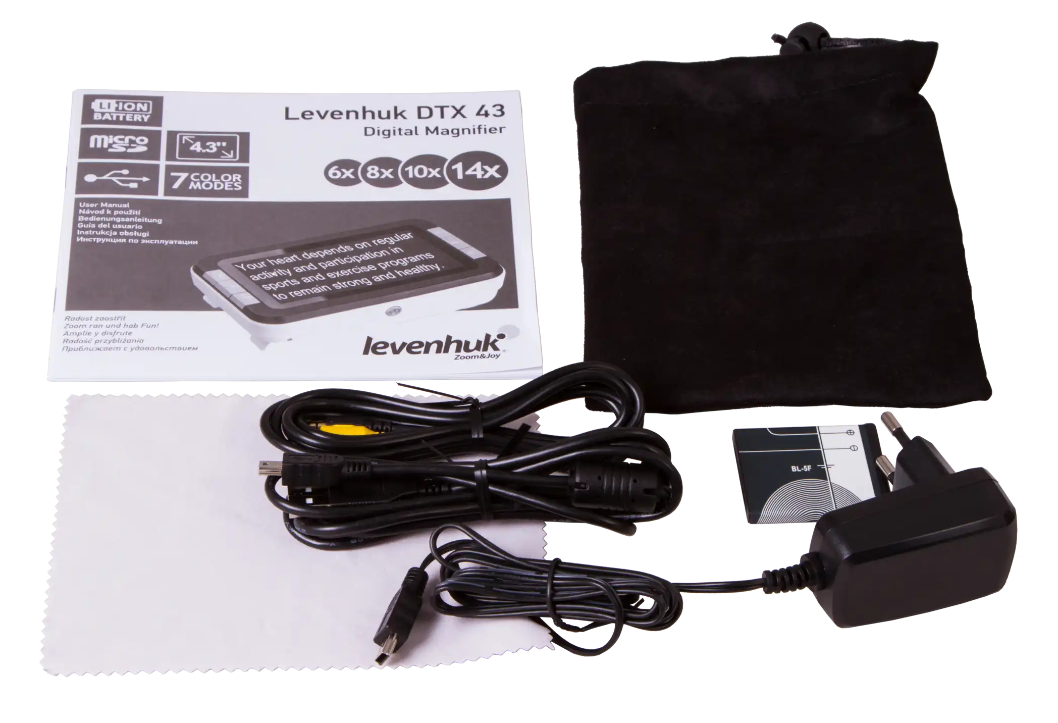 Lente d’ingrandimento digitale Levenhuk DTX 43 LCD - immagine 9