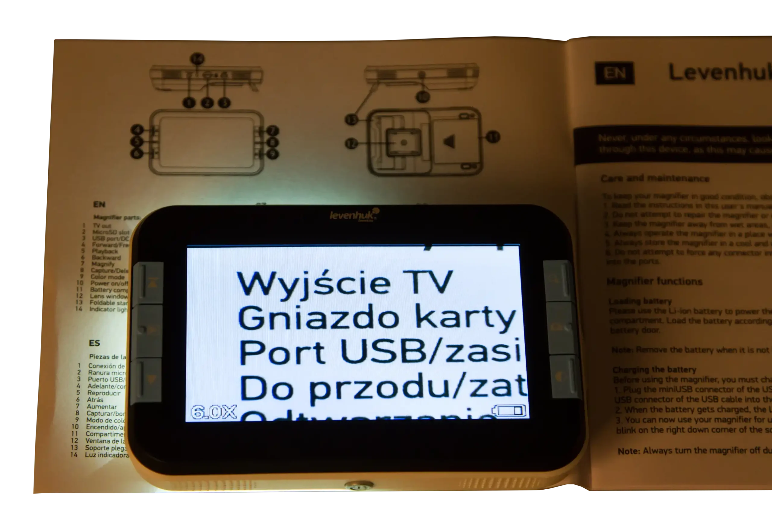 Lente d’ingrandimento digitale Levenhuk DTX 43 LCD - immagine 11