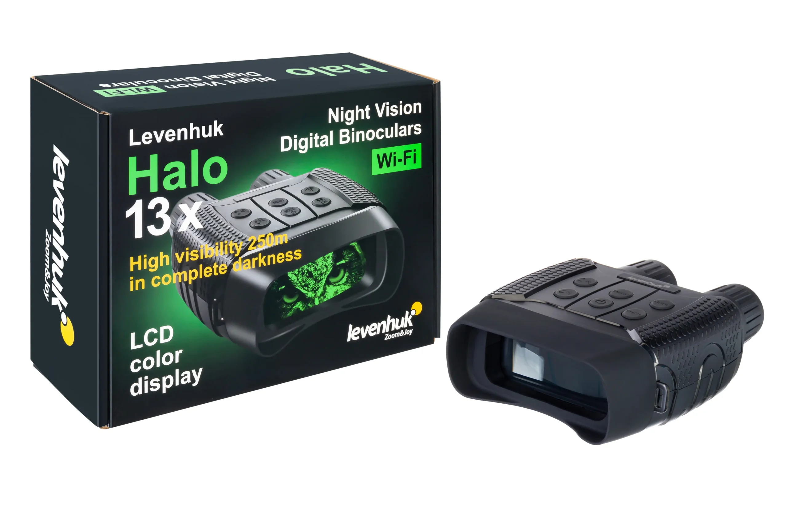Visore notturno binoculare digitale Levenhuk Halo 13X - immagine 9