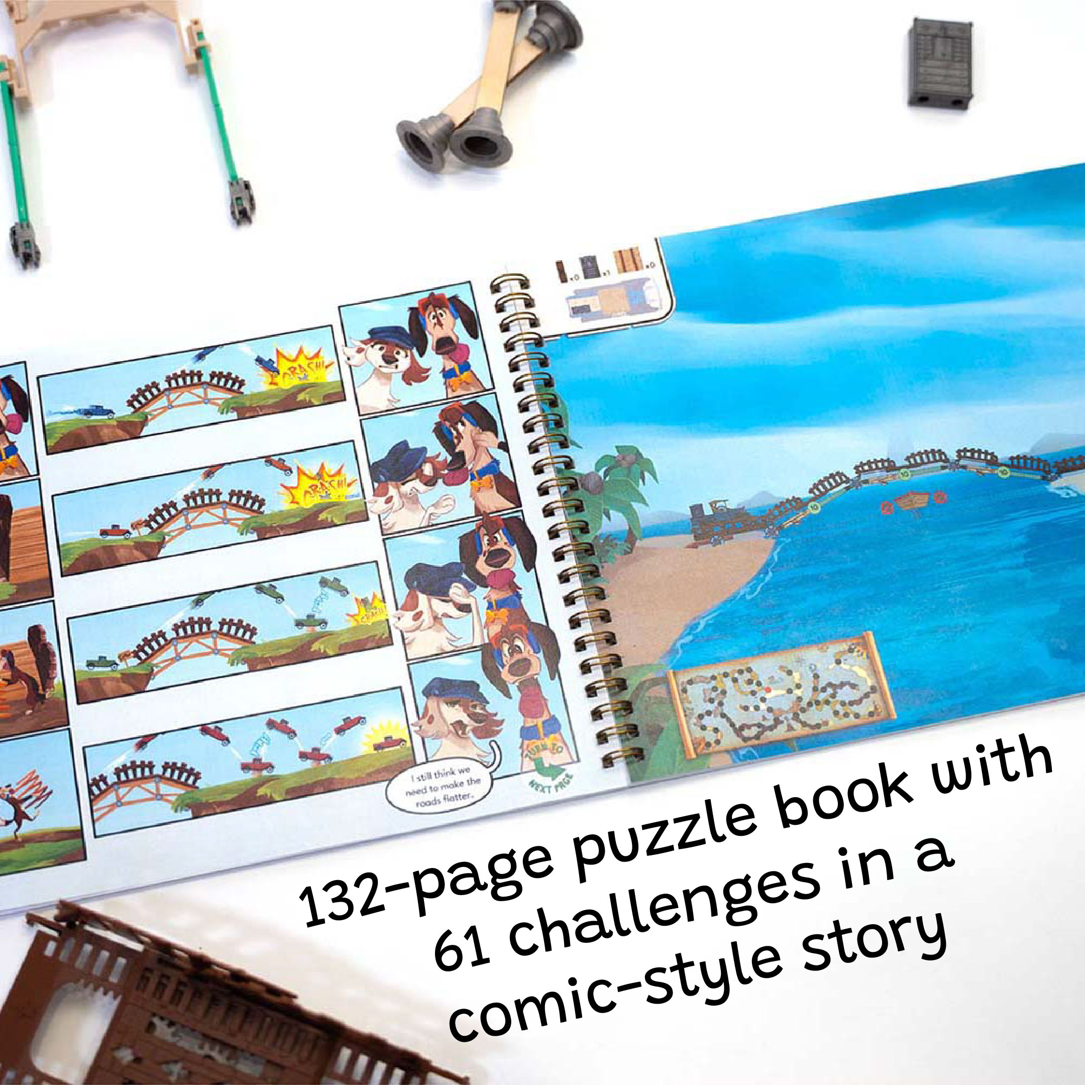 Bridge and Bust - Manual - Puzzle book
